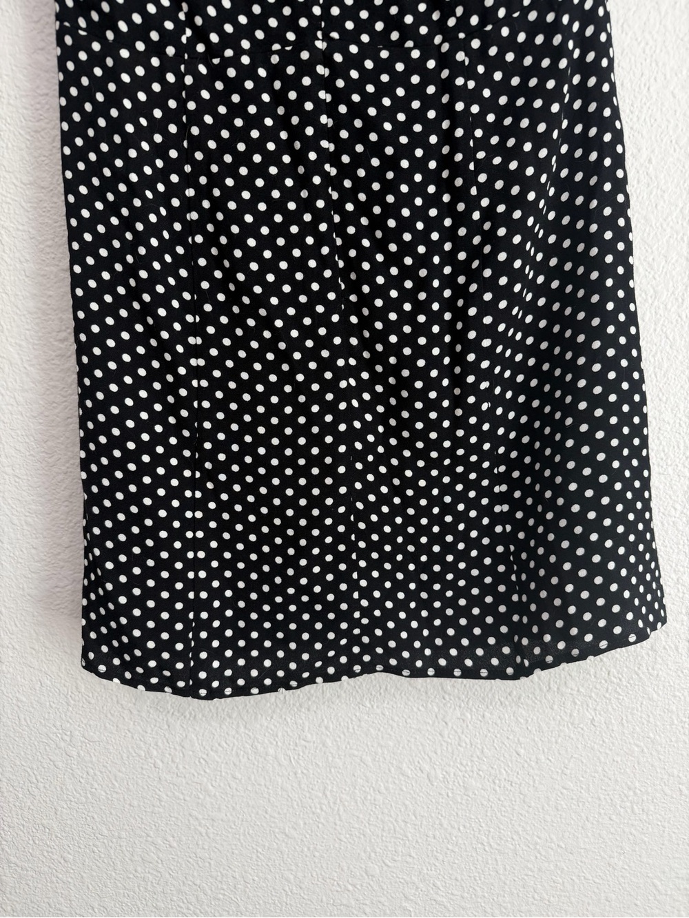 Reformation Gene Dress Polka Dot Mini Dress Size 4 - Picture 8 of 11
